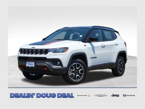 Bright White Clearcoat 2026 Jeep Compass Trailhawk