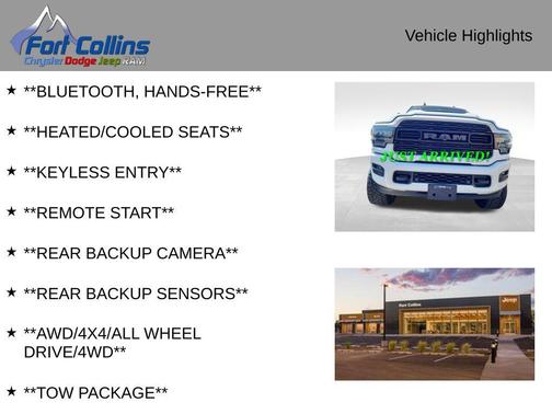 2023 RAM 2500 Limited Crew Cab 4x4 6'4' Box