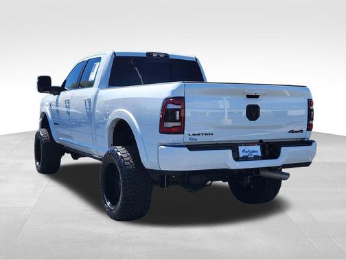 Bright White Clearcoat 2023 RAM 2500 Limited Crew Cab 4x4 6'4' Box