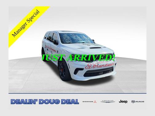 White Knuckle Clearcoat 2023 Dodge Durango SRT Hellcat Premium AWD