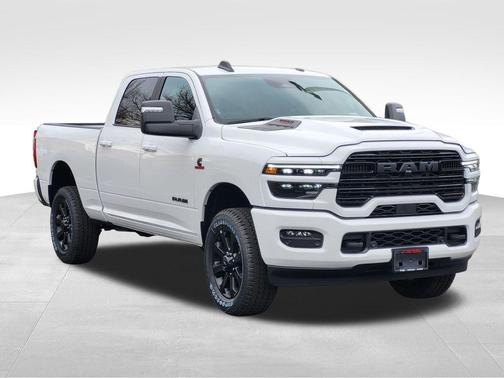 Bright White Clearcoat 2026 RAM 2500 Laramie Crew Cab 4x4 6'4' Box