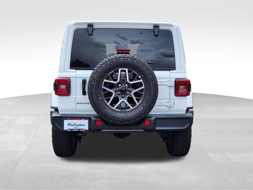 Bright White Clearcoat 2026 Jeep Wrangler 4-Door Sahara 4x4