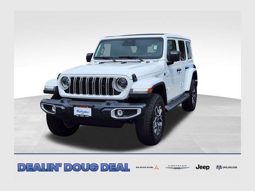 Bright White Clearcoat 2026 Jeep Wrangler 4-Door Sahara 4x4