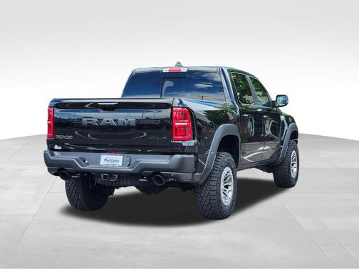 Diamond Black Crystal Pearlcoat 2026 RAM 1500 RHO Crew Cab 4x4 5'7' Box