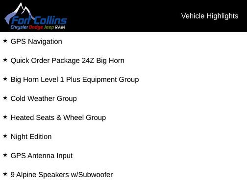 2026 RAM 2500 Big Horn