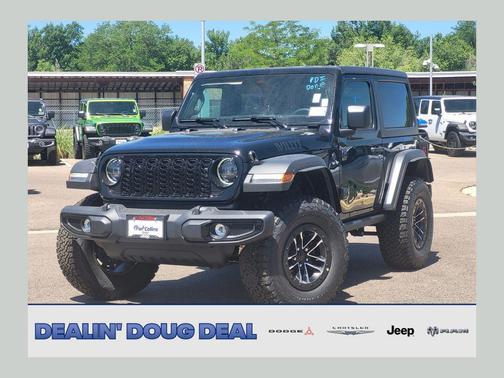 Black Clearcoat 2026 Jeep Wrangler Willys