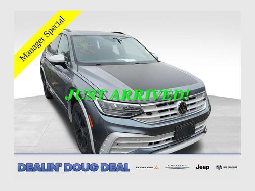 Gray 2022 Volkswagen Tiguan 2.0T SE R-Line Black 4MOTION