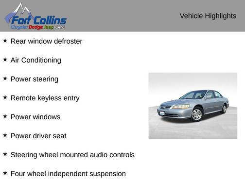 2002 Honda Accord EX