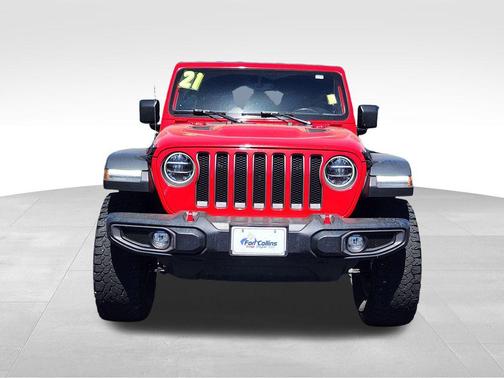 Firecracker Red Clearcoat 2021 Jeep Wrangler Unlimited Rubicon