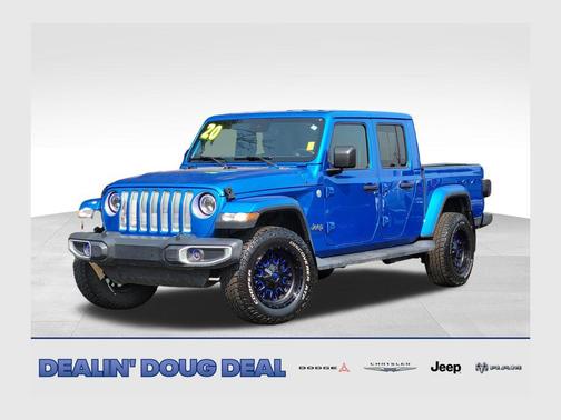 Hydro Blue Pearlcoat 2020 Jeep Gladiator Overland