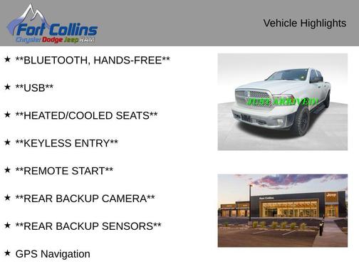 2015 RAM 1500 Laramie