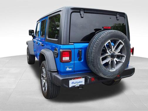 Hydro Blue Pearl Coat 2025 Jeep Wrangler 4xe Sport S