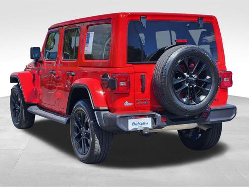 Firecracker Red Clearcoat 2025 Jeep Wrangler 4xe Sahara
