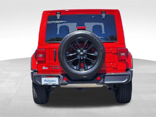 Firecracker Red Clearcoat 2025 Jeep Wrangler 4xe Sahara