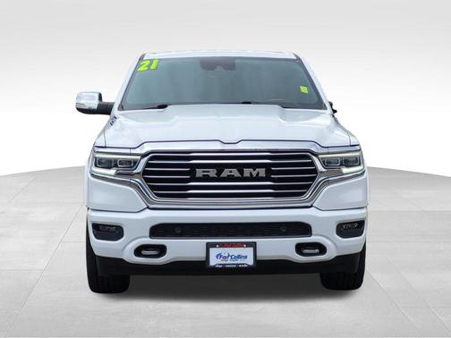 Bright White Clearcoat 2021 RAM 1500 Longhorn