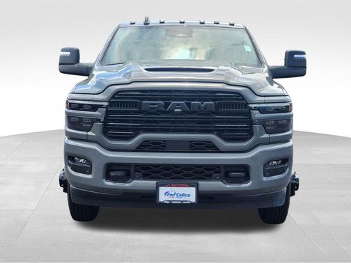 Ceramic Gray Clearcoat 2026 RAM 3500 Laramie Crew Cab 4x4 8' Box
