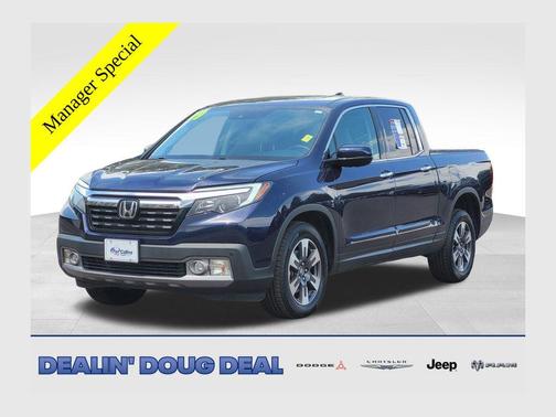 Blue 2019 Honda Ridgeline RTL-E