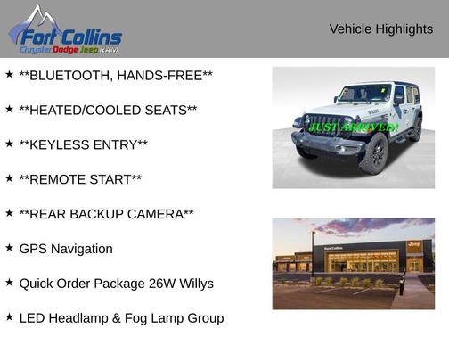 2022 Jeep Wrangler Willys