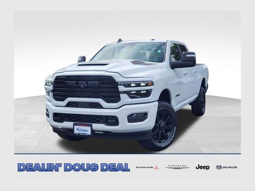 Bright White Clearcoat 2026 RAM 2500 Laramie Crew Cab 4x4 6'4' Box