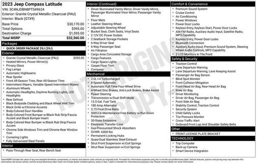 2023 Jeep Compass Latitude