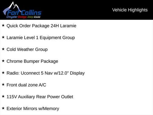 2025 RAM 2500 Laramie Crew Cab 4x4 6'4' Box
