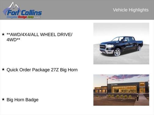 2022 RAM 1500 Big Horn/Lone Star