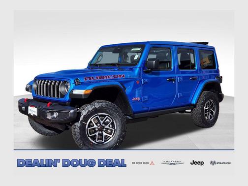 Hydro Blue Pearl Coat 2026 Jeep Wrangler Rubicon