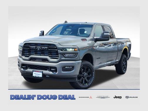 Ceramic Gray Clearcoat 2026 RAM 2500 Big Horn Crew Cab 4x4 6'4' Box