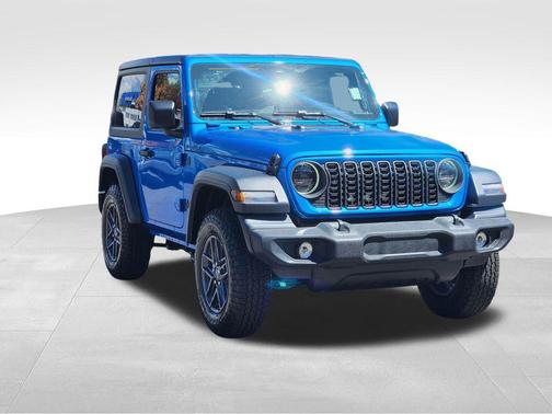 Hydro Blue Pearl Coat 2026 Jeep Wrangler Sport S