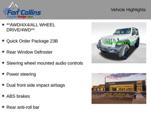 2020 Jeep Wrangler Sport