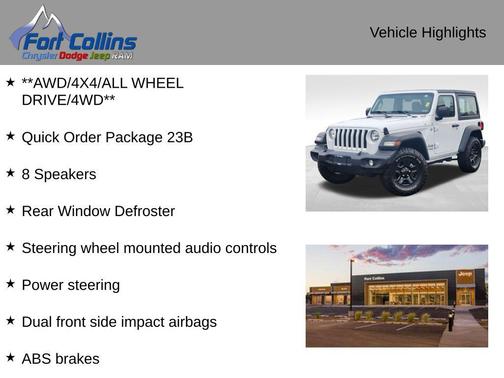 2020 Jeep Wrangler Sport