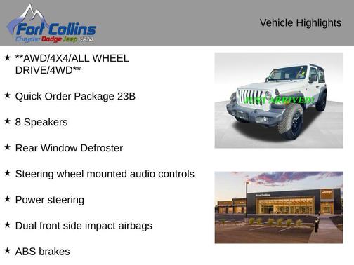 2020 Jeep Wrangler Sport