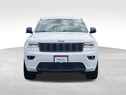 Bright White Clearcoat 2021 Jeep Grand Cherokee 80th Anniversary 4x4