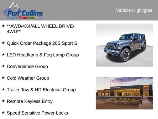 2020 Jeep Wrangler Unlimited Sport