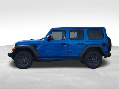 Hydro Blue Pearl Coat 2026 Jeep Wrangler Sport S