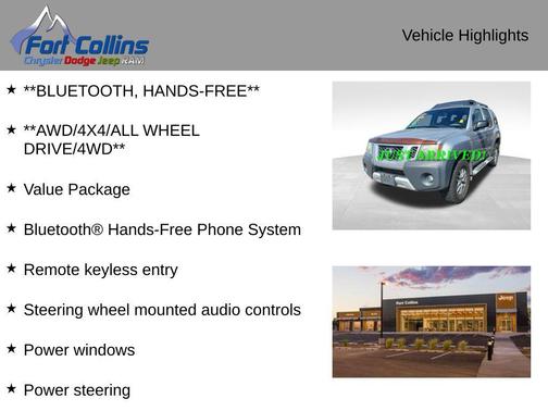 2015 Nissan Xterra S