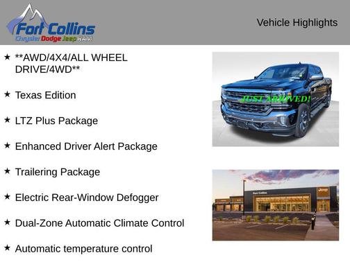 2016 Chevrolet Silverado 1500 LTZ