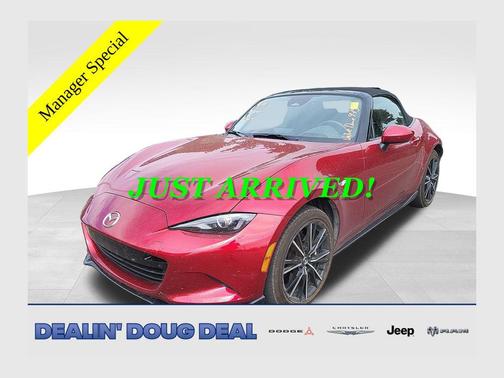 Soul Red Crystal Metallic 2024 Mazda MX-5 Miata Grand Touring