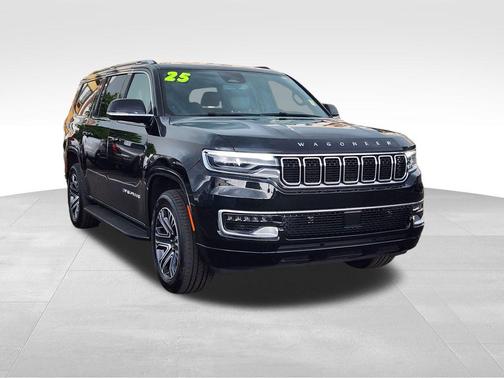 Diamond Black Crystal Pearlcoat 2025 Jeep Wagoneer L Series I 4x4