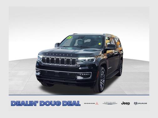 Diamond Black Crystal Pearlcoat 2025 Jeep Wagoneer L Series I 4x4