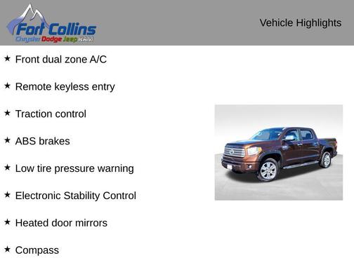 2015 Toyota Tundra Platinum