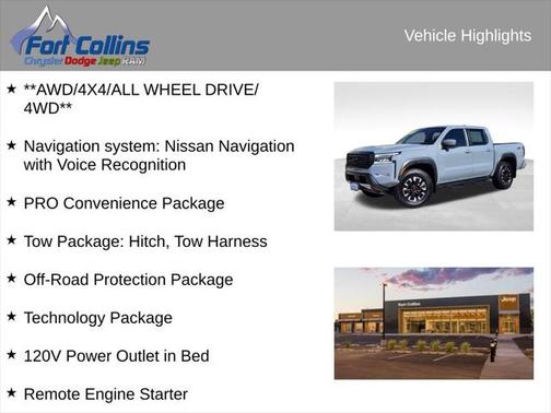 2023 Nissan Frontier PRO-4X