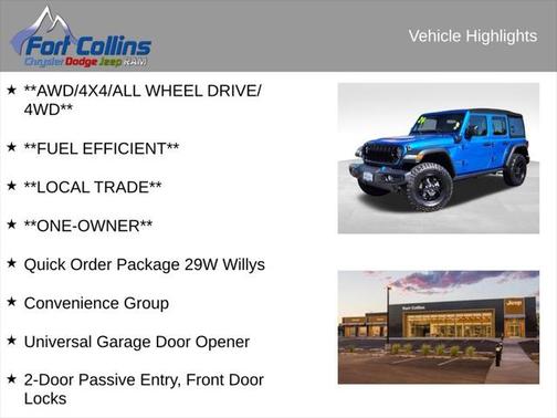 2024 Jeep Wrangler 4xe Willys