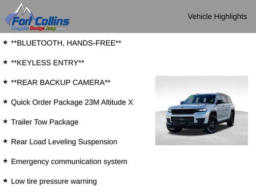 2025 Jeep Grand Cherokee L Altitude