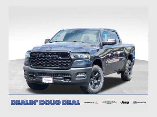 Forged Blue Metallic 2026 RAM 1500 Warlock Crew Cab 4x4 5'7' Box
