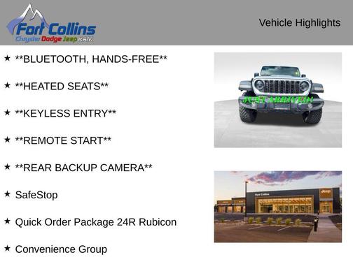 Silver Zynith Clearcoat 2024 Jeep Gladiator Rubicon