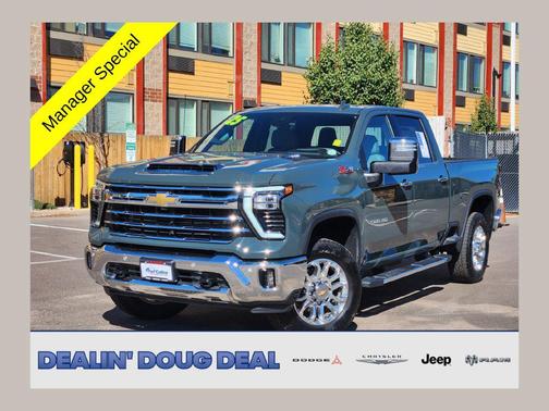 Cypress Gray 2025 Chevrolet Silverado 2500 LTZ