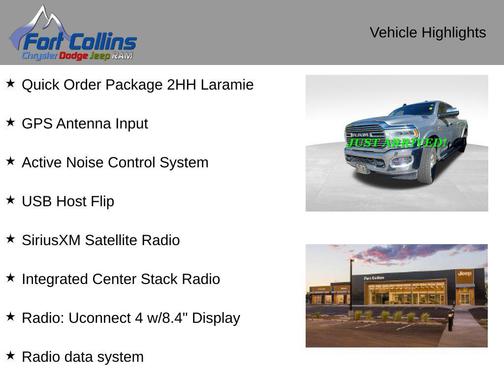 Billet Silver Metallic Clearcoat 2020 RAM 2500 Laramie Crew Cab 4x4 6'4' Box