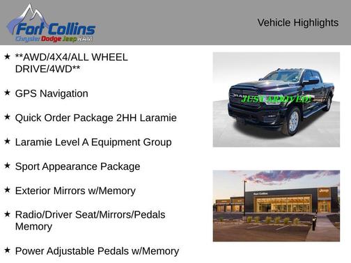 2022 RAM 2500 Laramie Crew Cab 4x4 6'4' Box