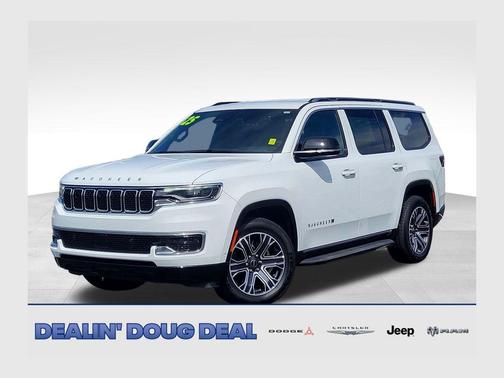 Bright White Clearcoat 2025 Jeep Wagoneer 4x4